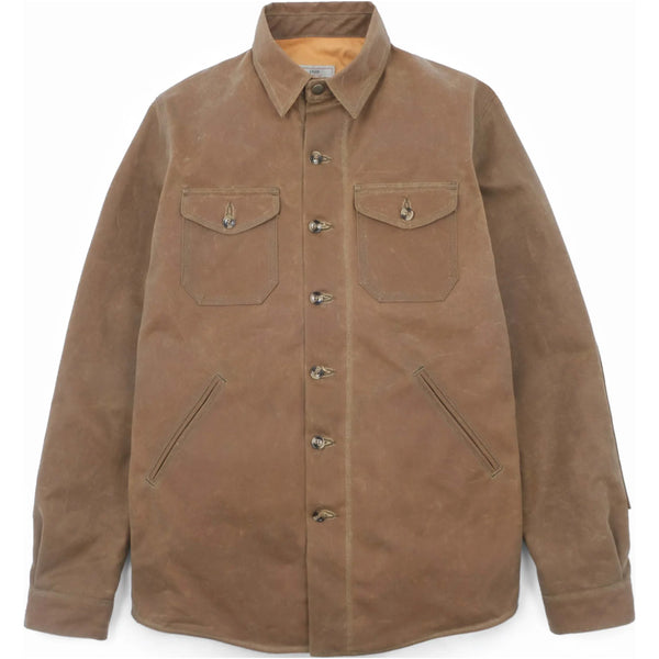 Crissman Overshirt Waxed Canvas Hardtack