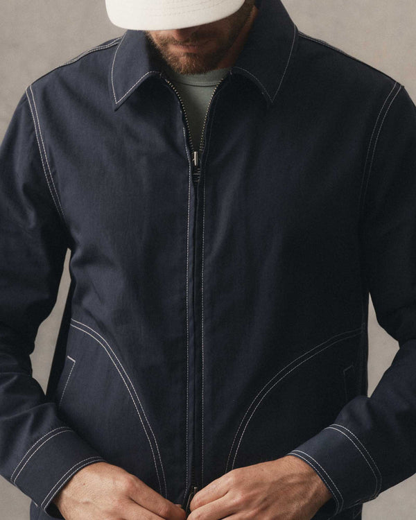 The Shore Jacket
in Navy Twill