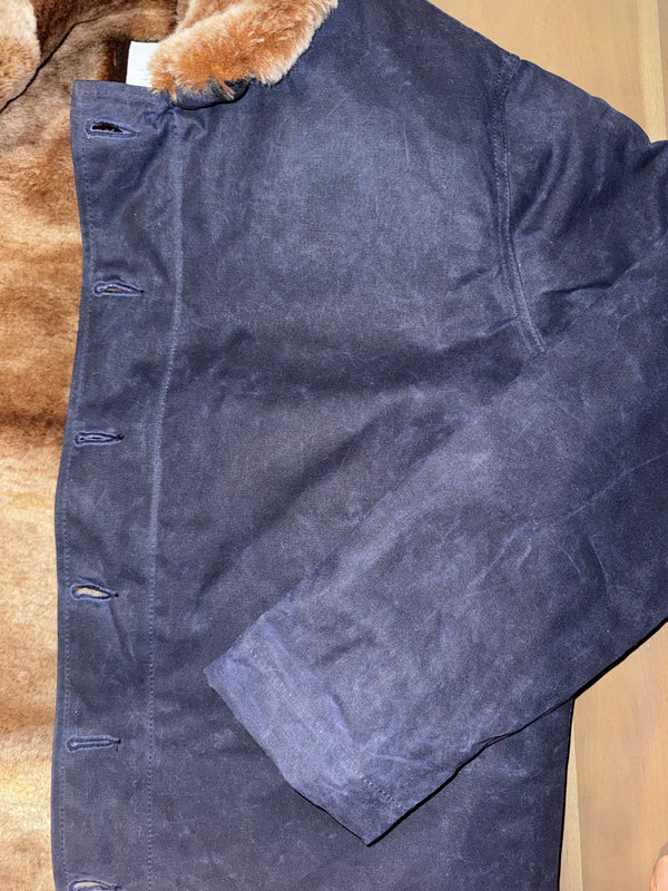 N-1 Deck Jacket - Navy Kodiak
