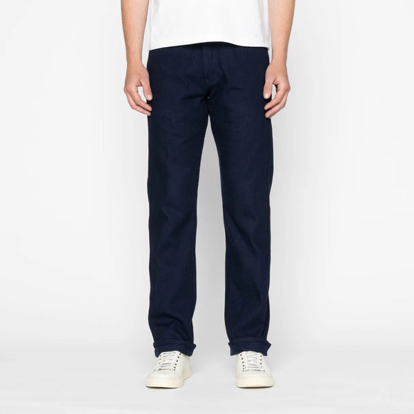 Maekake Dobby - Indigo True Guy Jeans