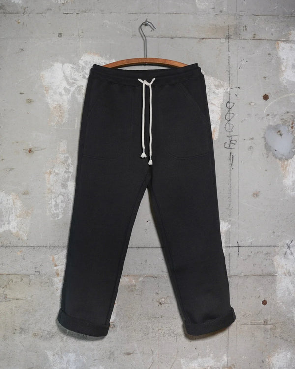 Sweatpants - Double Heavyweight French Terry - Sumi Black
