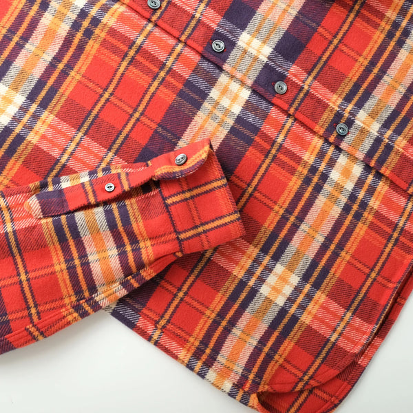 Vintage Plaid Blanket Easy Shirt