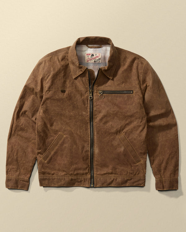 Overdrive Waxed Canvas Trucker Jacket