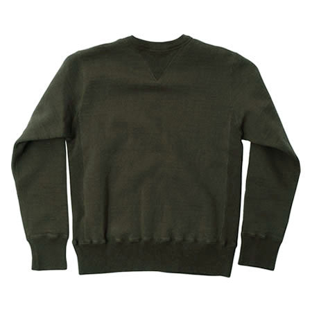 New Purcara Olive Loopwheeled Sweatshirt