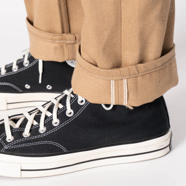 TRUE GUY Brown Fox Selvedge Denim Jeans