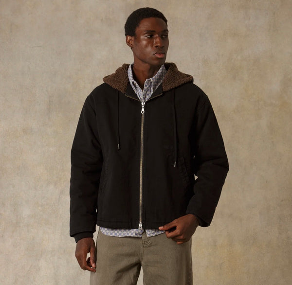 Cavva Fleece Jacket - Washed Black