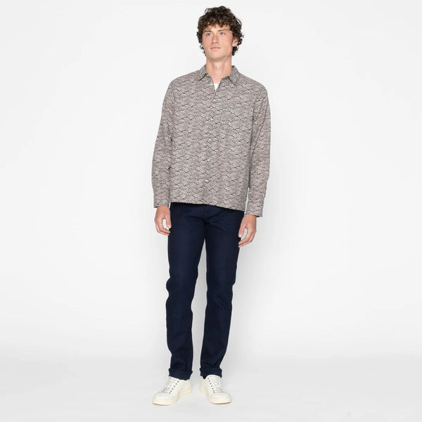 Maekake Dobby - Indigo Weird Guy Jeans