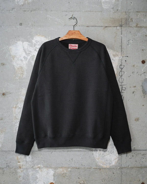 Crewneck - Double Heavyweight French Terry - Sumi Black