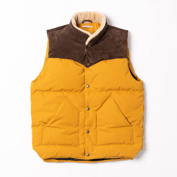 “Bivacco” Yellow Western Down Vest
