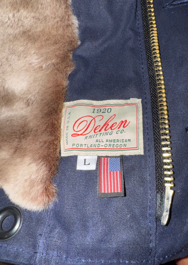 N-1 Deck Jacket - Navy Kodiak