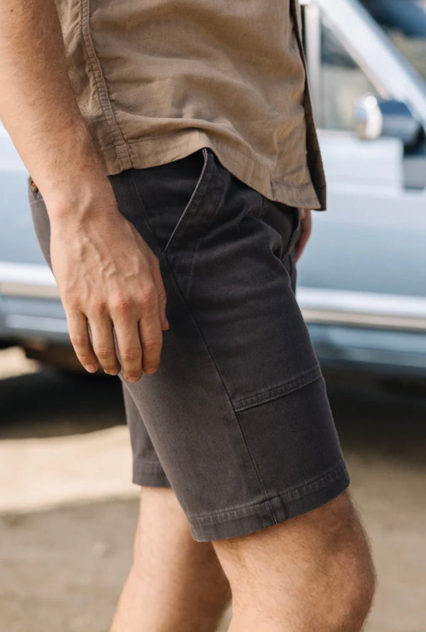 THE SCOUT 8" DENIT® FATIGUE SHORTS - IRON GRAY
