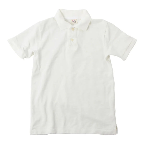 RAHBEN STITCH POLO SHIRT - White