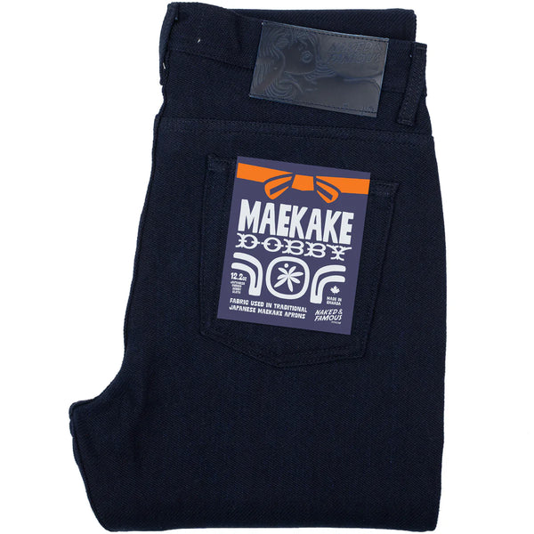 Maekake Dobby - Indigo Weird Guy Jeans