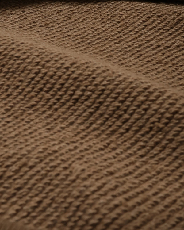 Pullover Hoodie - Iron Mordant Foxfibre® Double Heavyweight French Terry - Coyote 80