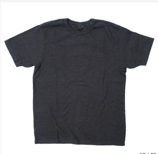 No. 8 Slub Nep Short Sleeve T-Shirt - Steel Gray