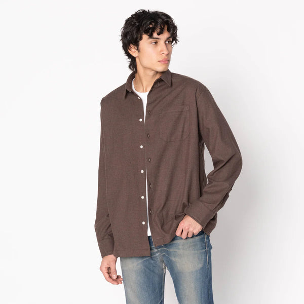 TRUE SHIRT Soft Twill - Brown