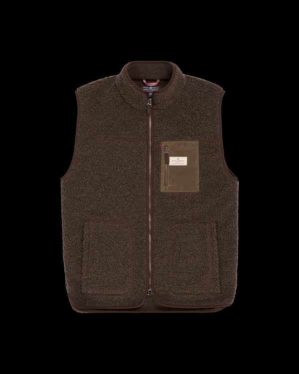 HEROES WOOL FLEECE VEST MENS