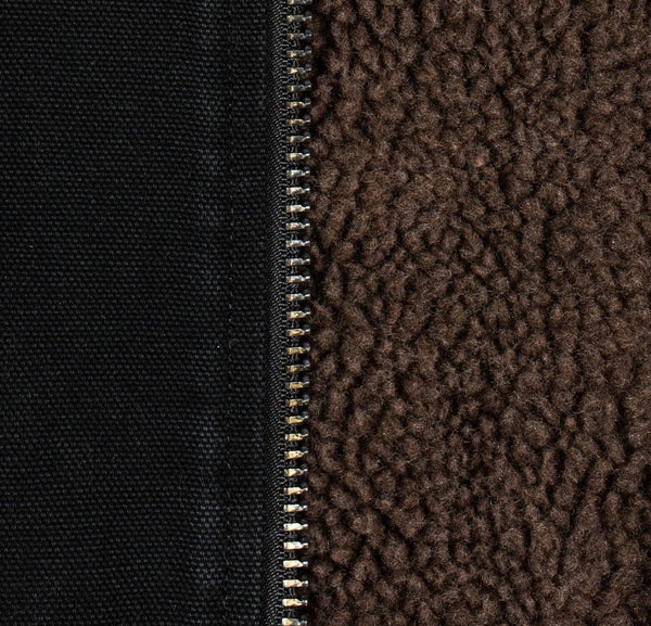 Cavva Fleece Jacket - Washed Black
