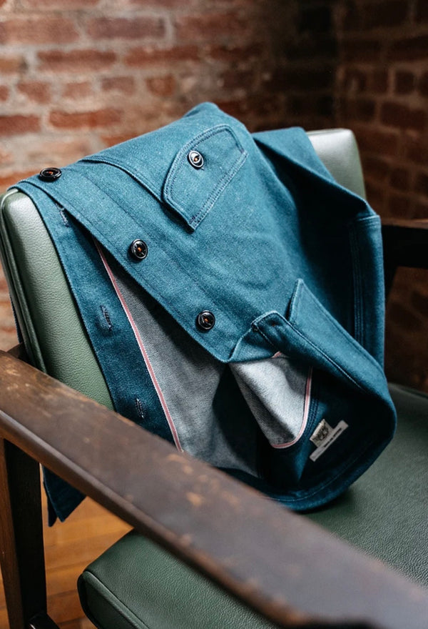 THE ANVIL 70S BLUE INDIGO - RINSE 14OZ SELVEDGE