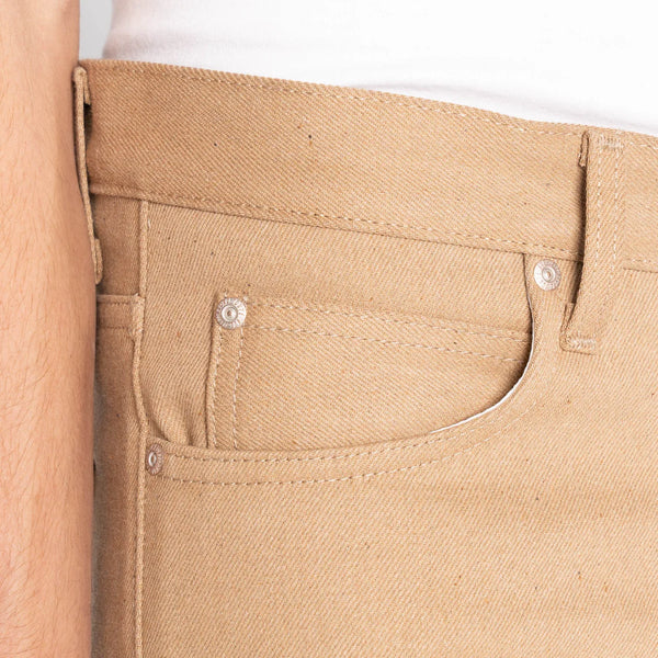 WEIRD GUY Brown Fox Selvedge Denim Jeans