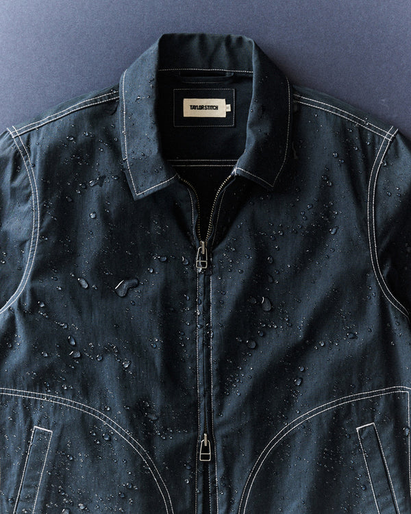 The Shore Jacket
in Navy Twill