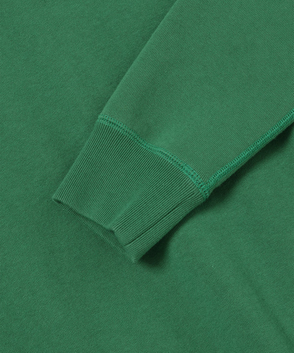 Zip Hoodie - Super Looper French Terry - Varsity Green