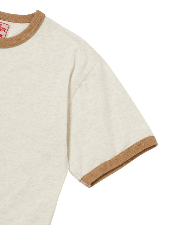 Recycled Cotton Foxfibre® Ringer T - Sand