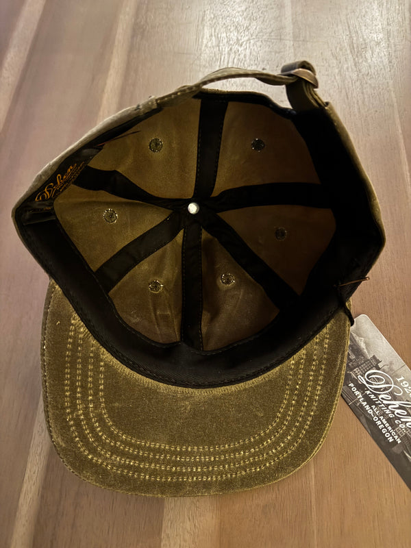 Unstructured Baseball Hat - Loden - Waxed Canvas