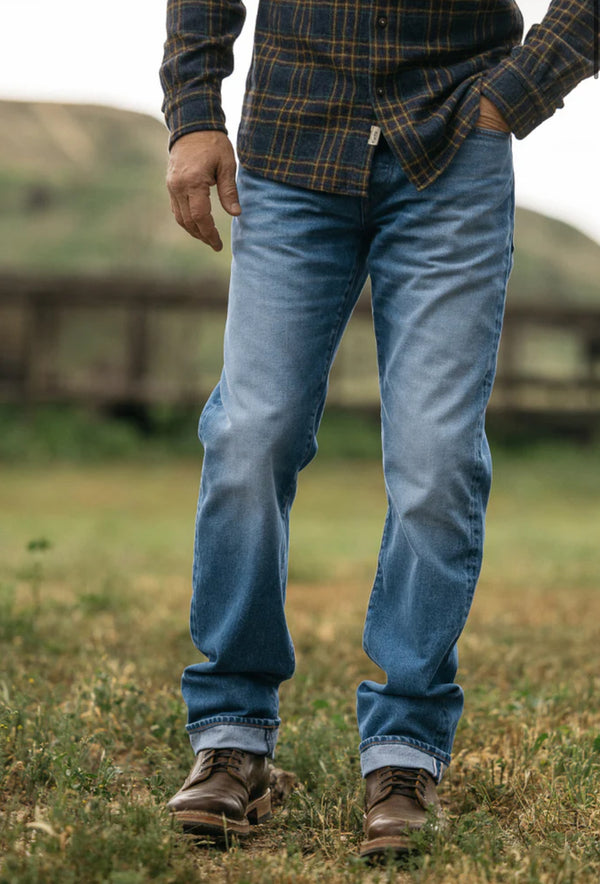 The Hammer Straight Natural Slub Indigo - Bobby 12.5oz Selvedge