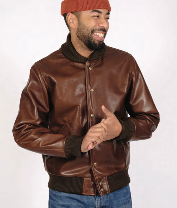 All-City Leather Jacket - Espresso