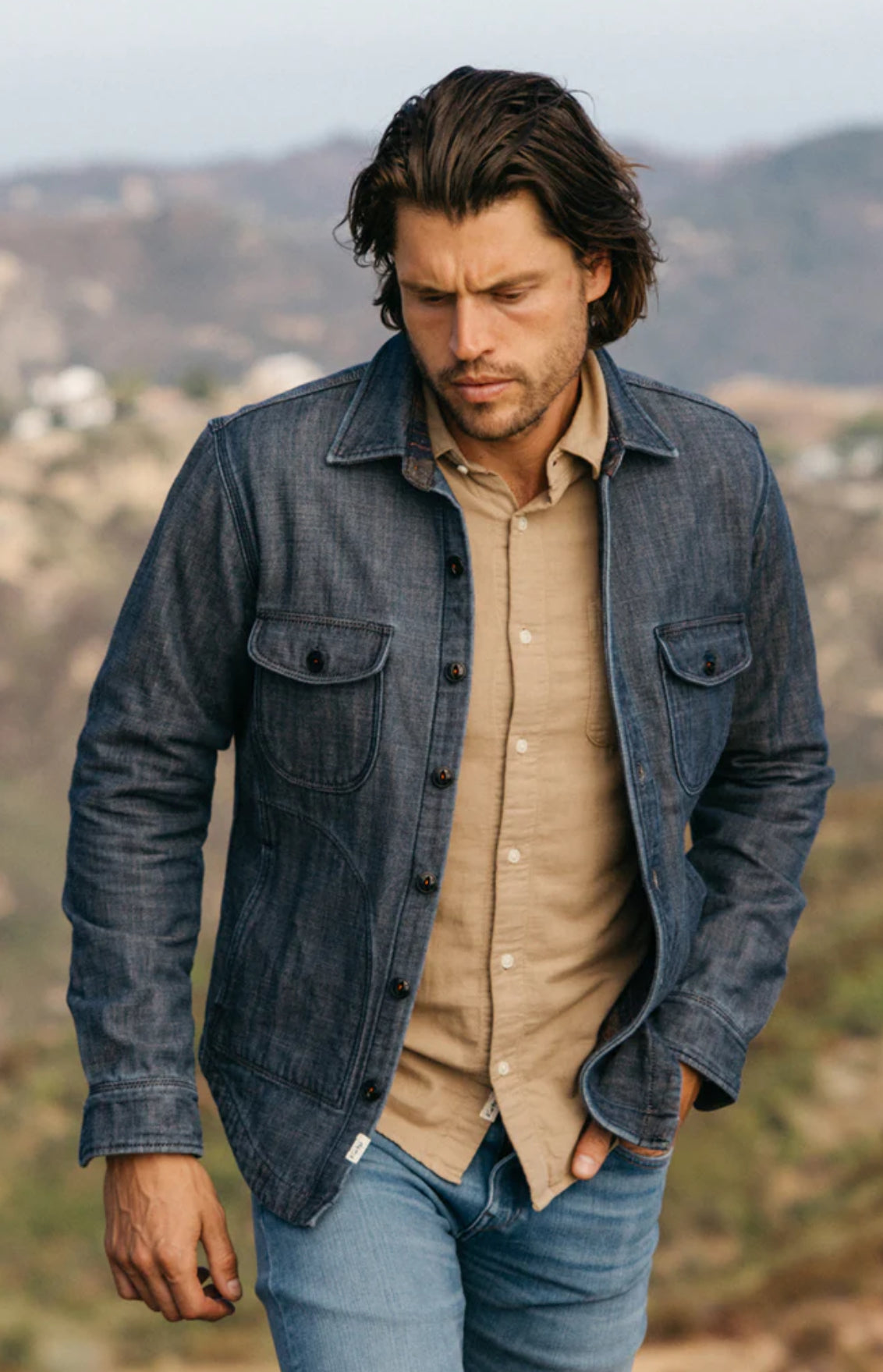 The Anvil Double Face Denim - Light Indigo – Iron Pyrite Production