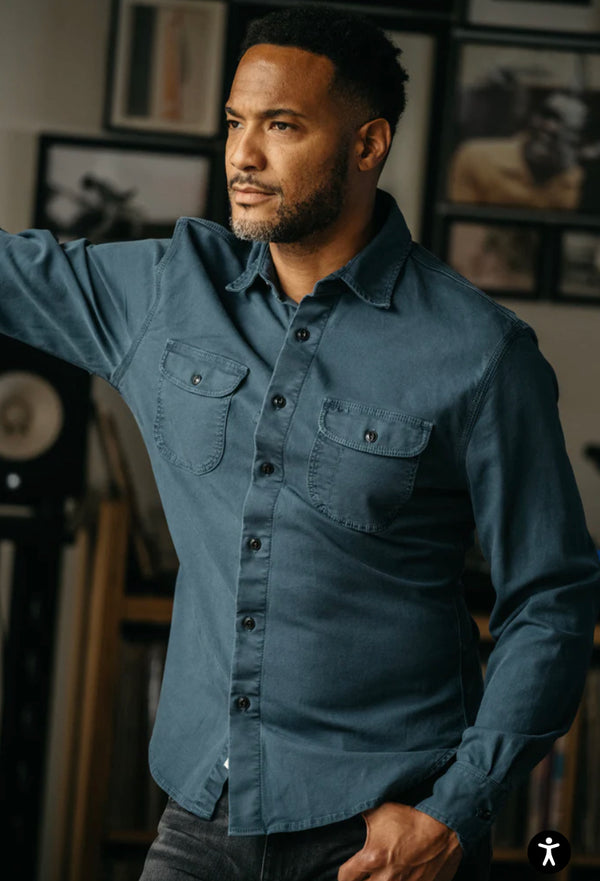 The Brace Shirt - Reactive Navy