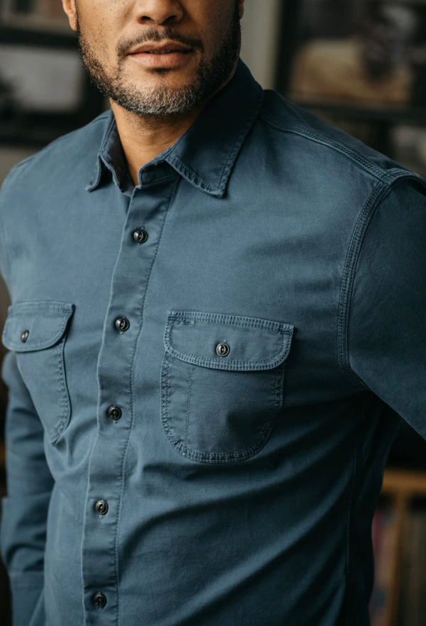 The Brace Shirt - Reactive Navy