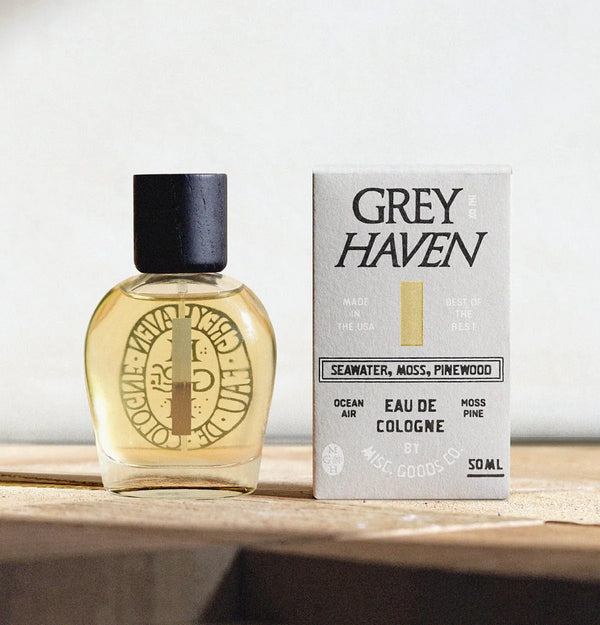 “Greyhaven”
Eau De Cologne