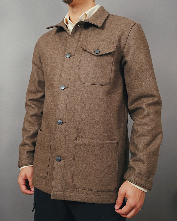 Hazel Wool Chore Coat