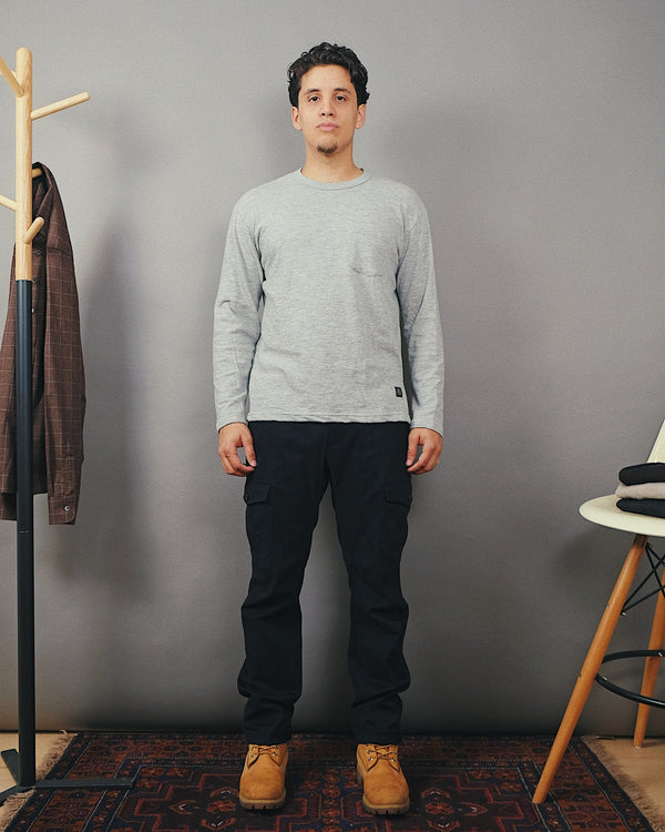 Black Moleskin Journey Pant