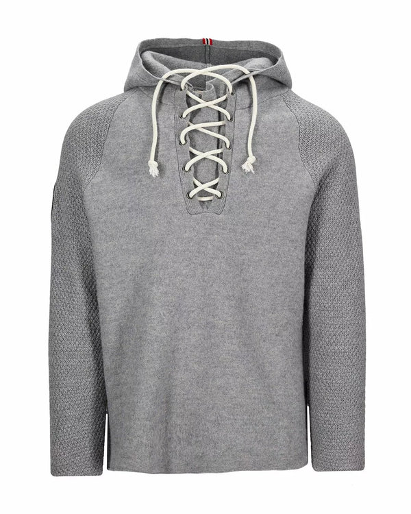 BOILED HOODIE LACED - Light Grey