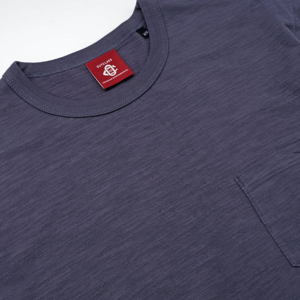 Violet Slub Pocket T-Shirt