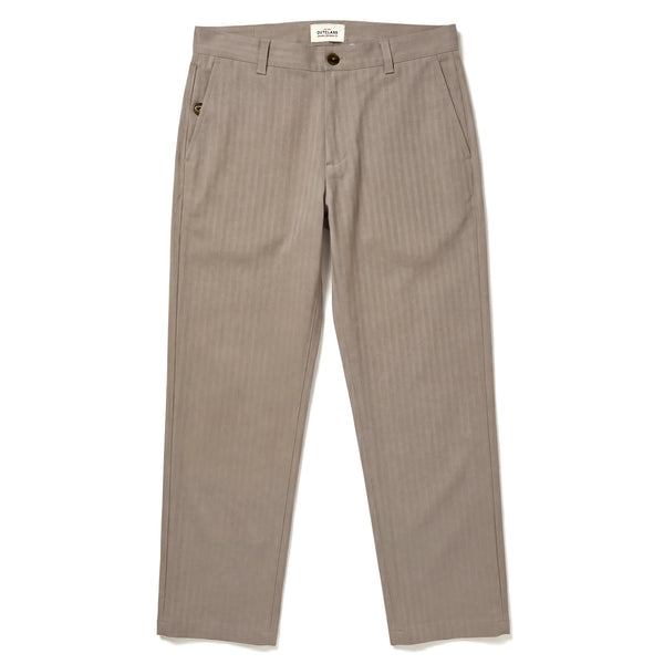 Taupe Herringbone Engineer Pant