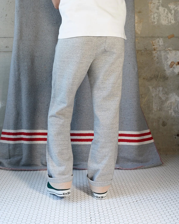 (Sweatpants - Fleeced Fox Fiber - Heather Grey