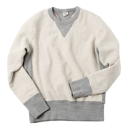 New Purcara Oatmeal Gray Loopwheeled Sweatshirt