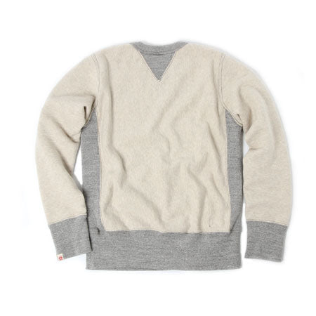 New Purcara Oatmeal Gray Loopwheeled Sweatshirt