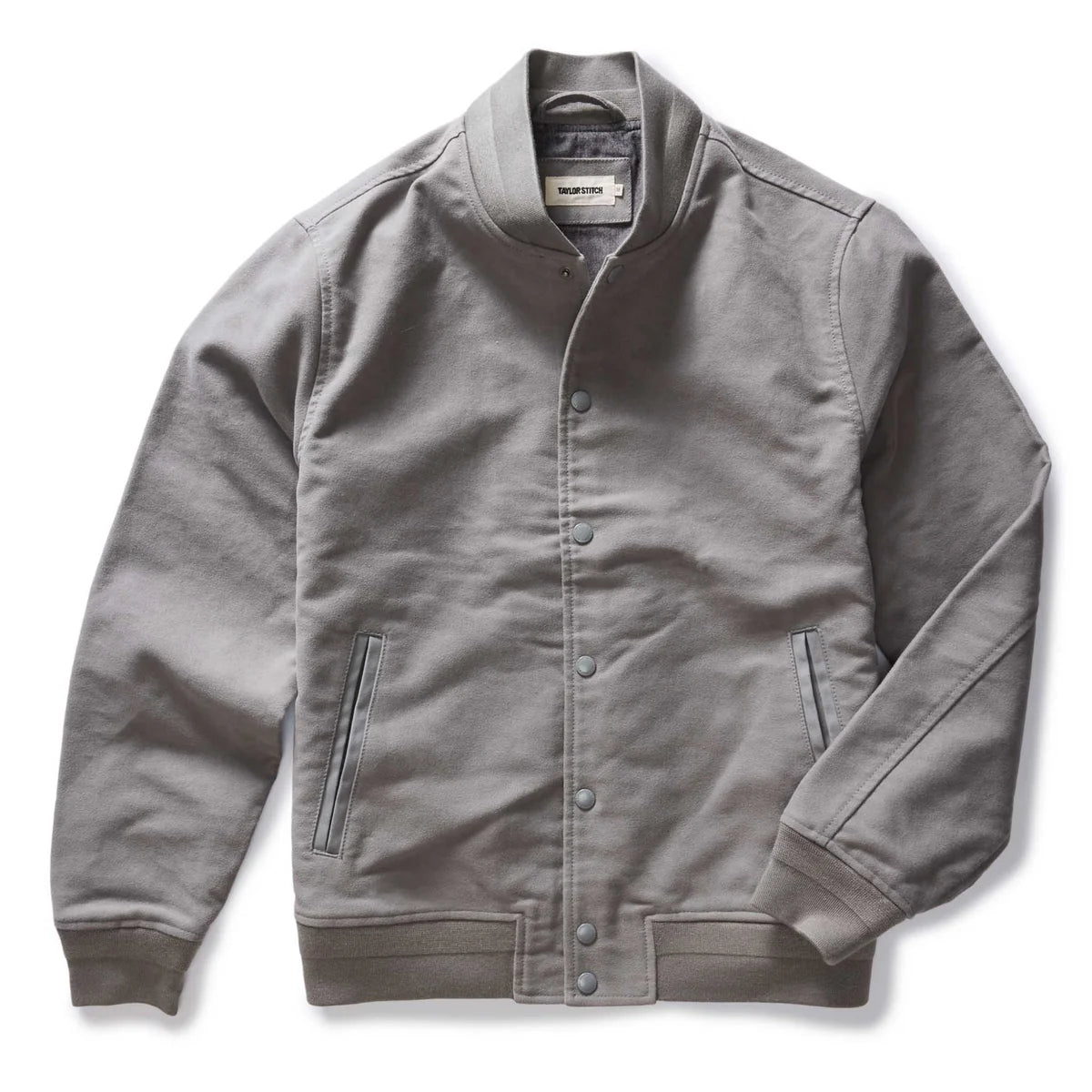The Campus Jacket in Grey Moleskin – Iron Pyrite Production