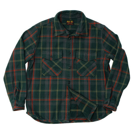 Extra Heavy Flannel - Green (502551)