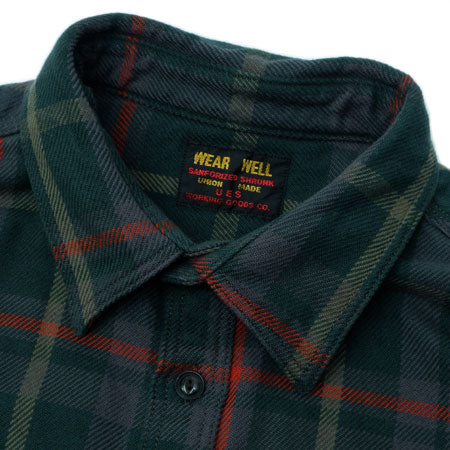 Extra Heavy Flannel - Green (502551)