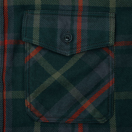 Extra Heavy Flannel - Green (502551)