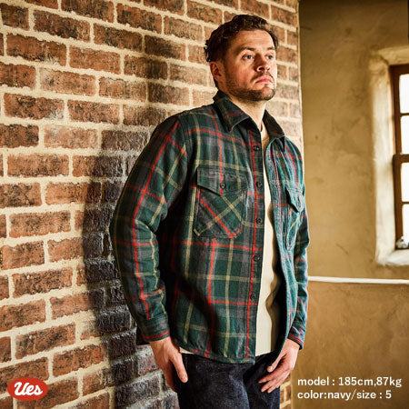 Extra Heavy Flannel - Green (502551)