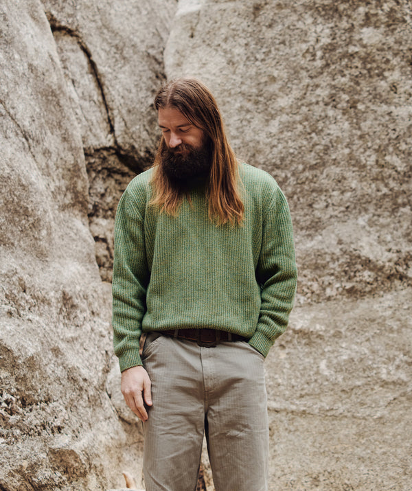 Camp 4 Sweater - Lemon Lime