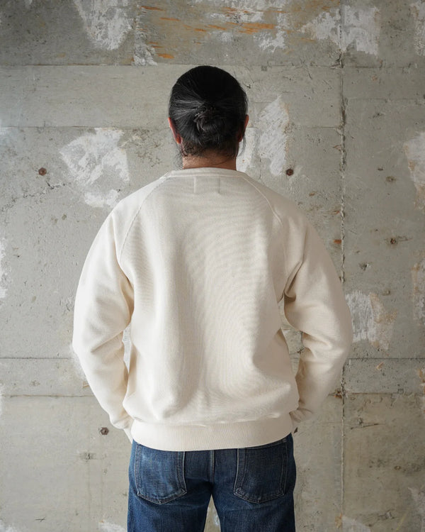 Pullover Crewneck - 701gsm Double Heavyweight French Terry - Ecru