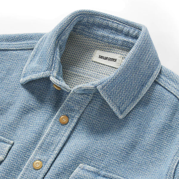The Division Shirt in Washed Indigo